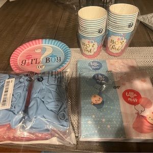 Gender Reveal party accessories